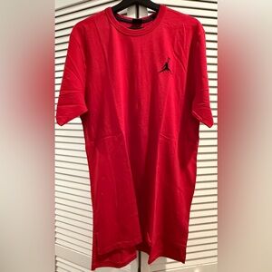 Jordan Men's Bold Red Short Sleeve Tee